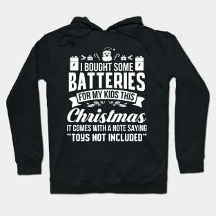 I bought some batteries for my Kids Hoodie